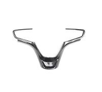 HZBHD Car Centre Console Trim For Chevy For Malibu XL 2016-2022 Interior Steering Wheel Cover ABS Stickers Trim Interior Sticker(Carbon)