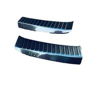 HZBHD Car Interior Sticker For MAZDA CX5 2017-2021 Rear Bumper Protector Trunk Sill Plate Cover Protection Sticker Plate Trim Interior Sticker(BLUE)