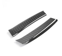 HZBHD Car Interior Sticker For MAZDA CX5 2017-2021 Rear Bumper Protector Trunk Sill Plate Cover Protection Sticker Plate Trim Interior Sticker(BLACK)