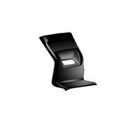 HZBHD Car Interior Sticker for Toyota for Raize A200 2021-2022 Rear Seat Air Condition Outlet Cover AC Vent Anti-Kick Frame Interior Sticker(Black)