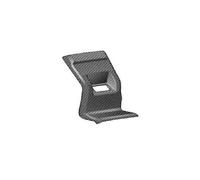 HZBHD Car Interior Sticker for Toyota for Raize A200 2021-2022 Rear Seat Air Condition Outlet Cover AC Vent Anti-Kick Frame Interior Sticker(Titanium)