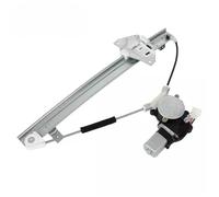 HZBHD Car Window Regulator for Mitsubishi for Montero V45 V36 V33V 1992-2000 Rear Left Right Door Power Window Lift Regulator & Motor Window Levers(Rear Left)