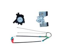 HZBHD Car Window Regulator for VW for Golf 3 MK3 1991-1998 Window Operating Regulator Repair Kit Rear Left Right Door Glass Lifter Window Levers(Rear Right)