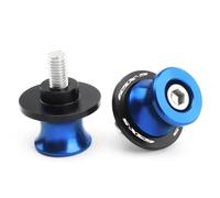 HZBHD Falling Protection Motorcycle Swingarm Spools Sliders Stand Screws For SUZUKI GSXS 750 950 1000 GT 1000GT GSX-S CNC Accessories M8 Frame Sliders Protector(BLUE)