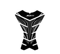 HZBHD fuel tank pad stickers Motorcycle Tank Pad Protector Decal Stickers For Y&amaha XJ6 DIVERSION Carbon-look Waterproof Sticker Decal(BLACK,X4)