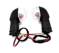 HZBHD Indicators 1 Pair Motorcycle Turn Signal Light For Y&amaha YZF R1 R6 R125 R25 R3 FZ-6N XJ6 MT07 MT09 YBR125 YS250 Motorbike Indicators Lamp Turn Signal Light(CLEAR)