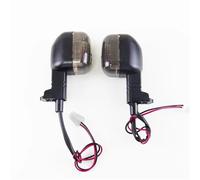 HZBHD Indicators 2pcs 12v Motorcycle Turn Signal Lights Blinker Indicator Flasher Lamp For Y&amaha ZUMA 50 50F 50FX 125 YW50 FXW BWS50 100 125 Turn Signal Light(Smoke)