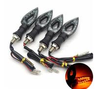 HZBHD Indicators 4/2Pcs Motorcycle Turn Signals Light For Y&amaha MT-07 MT-09 FZ9 Tmax 530 500 Motorbike Turning Indicators Blinker Lights Turn Signal Light(4 pieces)
