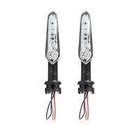 HZBHD Indicators Moto Flowing Turn Signal Light For Y&amaha FZ16 FZ-25 FZ-03 FZ-6N FZ1 FZ-8 FZ-6S For FAZER FZ-6R FZ-07 FZ-09 FZ-10 Indicators Lamp Turn Signal Light(2 PCS)