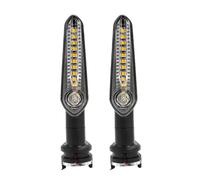 HZBHD Indicators Moto Flowing Water Turn Signal Light For Y&amaha MT-125 MT-15 MT-25 MT-10 MT-09/SP FZ16 FZS V2.0 V3.0 Front Rear Indicators Lamps Turn Signal Light(2pcs Flowing)