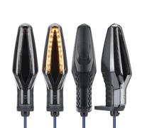 HZBHD Indicators Motorcycle Front Rear Turn Signal Lights Turning Indicators Blinker Lamp For B&MW R1250GS ADV S1000R S1000XR F900XR G310R G310GS Turn Signal Light(4 PCS)