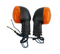 HZBHD Indicators Motorcycle Front Rear Turn Signals Light For Y&amaha YZF R1 R6 FZ1 FZ6 XJ6 Turning Indicators Flasher Blinker Lamp Turn Signal Light(Amber)