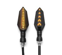 HZBHD Indicators Motorcycle Indicators 12V Turn Signal Lights Blinkers Signal Lamp For Suzuki GSR750 GSXS750 GSXR 750 600 SFV SV 650 RM85 Turn Signal Light(Color 8)