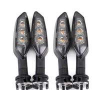 HZBHD Indicators Motorcycle Turn Signal Light Indicators Flashing Blinker Lamp For Y&amaha FZ 16 250 FZS 150 FZ1 FZ8 Tenere 700 XSR 900 700 155 Turn Signal Light(Smoke 4)