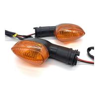 HZBHD Indicators Motorcycle Turn Signal Light Indicators For Y&amaha YZF R1 R6 R125 R25 R3 FZ-6N XJ6 Front Rear Blinker Lamp Turn Signal Light(Amber)