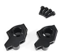 Lift Handle Lever Motorcycle Handlebar Riser Adjustable Move Back Adapter For H&onda ST1100 1991-2002 Raised Extension Mounting Clamp Extension Bracket(Gloss Black)