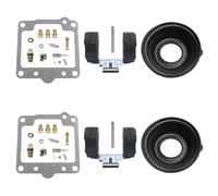 HZBHD Motorcycle Carburetor Rebuild Repair Kits For Suzuki GS-E 450 GS450E D/Z 1982 Carburettor Vacuum Diaphragms Float Parts Diaphragm Carburetter(Set 5)