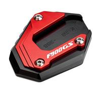 HZBHD Motorcycle Foot Side Kickstand Pad For B&mw F900GS ADV F 900 GS ADVENTURE F 900GS ADV 2024 2025 Enlarger Extension Pad kickstand pad(RED)