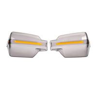 HZBHD Motorcycle Hand Guards 7/8" Handlebar Handguard Shield Protector For Piaggio MP3 300 400 500 Beverly 350 GP800 Handlebar Guard Shield(Titanium)