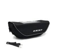 HZBHD Motorcycle Handlebar Bag for Kawasaki for Versys 1000 SE 1000SE 2019-2022 Waterproof Frame Storage Package Tool Bags Tool Bags(Black 2)