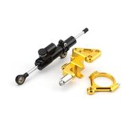 HZBHD Motorcycle Steering Damping For T-MAX560 2022-2024 Adjustable Stabilizer Damper CNC Aluminum Bracket Mount Kit Steering Damper(Color 2)