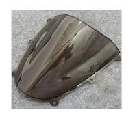 HZBHD Motorcycle Windshield For For CBR600RR F5 2005 2006 Front Windscreen Screen Wind Deflectors Double Bubble Fairing Extension Fairing(Smoke)