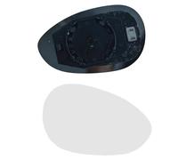 HZBHD Replacement Mirror Glasses Car Wing Mirror Glass For Fiat 500 500C 2007-2023 Side Rearview Mirror Lens Reflective Glass Heated Lenses Accessories Rearview Lens(Right)