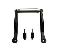 HZBHD Stable Navi Stand Motorcycle GPS Navigation Bracket For BMW R1300GS R 1300 GS ADV R1300 2023 2024 2025 Phone Holder Handlebar Adapt Replacement(Silver,22mm)