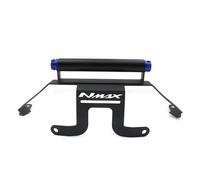 HZBHD Stable Navi Stand Motorcycle GPS Navigation Plate Bracket For NMAX 155 2025 Cellphone Handlebar Extension Stand Mount Holder Replacement(BLUE)