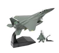 HZCVSG 1:100 Scale F-35E Strike Eagle Fighter Jet Metal Aircraft Pre-Build Model Diecast Plane Collectible Airplane Kit with Stand for Adult, Static Display Home Decor