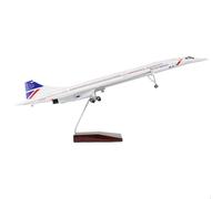 HZCVSG 1:125 Concorde Airplane Pre-Build Diecast Kits Aircraft Simulation Display Model Collection or Gift(Singapore Airlines)