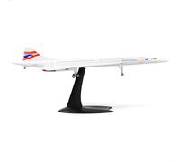 HZCVSG 1/200 Concorde Airplane Diecast Metal Kit Simulation Aircraft Model Two Versions Available for Display Collections or Gift (British Airways)
