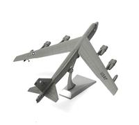 HZCVSG 1/200 Scale B-52 Stratofortress Long-Range Subsonic Jet-Powered Strategic Bomber Diecast Military Model Aircraft for Display Collection or Gift