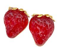 HZCVSG 1 Pair of Decorative Strawberry Earrings Women's Fashion Jewelry for Girls