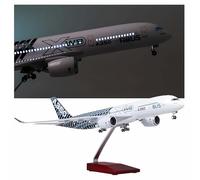 HZCVSG 18.5" 1:150 A350 Prototype Aircraft Model Civil Aviation Carbon Fiber Coating Jet Airplane Plane Airlines Diecast Aerospace Gift(Upgrade)