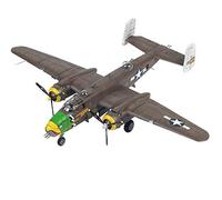 HZCVSG 3D Jigaw Puzzles Plastic Kits, Scale USAAF B-25D Pacific Theatre Bomber Model, Adult Toys And Decorations, 13.2 X 16.9Inch