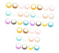 HZCVSG Acrylic Chunky Retro Trendy Exquisite Anniversary Women Party Favors for Rings Resin Finger Ring