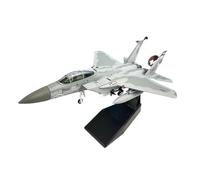 HZCVSG Aeroplanes 1/100 For U.S. Army F-15C Attack Fighter F15 (with Stand) Eagle Shark Painted Die-cast Metal Aircraft Model Replica Collector Display Gift