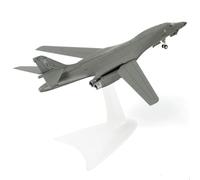 HZCVSG B-1B Lancer Strategic Bomber U.S. Airforce American Ellsworth AFB 28 Bomb Wing Attack Aircraft Metal Diecast Plane Model with Display Stand Collection Gift for Adult
