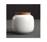 HZCVSG Cremation UrnsFor Ashes Cremation urns Funeral urn For a small amount of human ashes Ceramic material Sealed against moisture Hand-made engraving exquisite relief souvenir (Color : B) Good