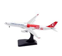 HZCVSG Diecast Aeroplanes 1/400 Scale Fit For Aviation A330-300 TC-LND Simulation Model Aircraft Souvenir Display Collection