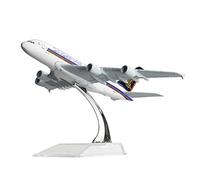 HZCVSG Diecast Plane 1:400 Scale Singapore A380 Airplane Model for Decoration or Gift