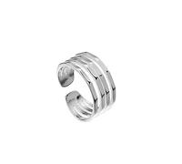 HZCVSG Earrings Ladies Women, S925 Sterling Silver Multi-Layer Hollow Geometric Fashion Adjustable Open Knot Tail Finger Joint Toe Ring Jewelry for F.