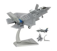 HZCVSG F-35B II Fighter VMFAT 1/72 Aircraft Model plane Diecast Metal Jet Replica Pre-builded airplane with Display Stand for Adult Military Enthusiast Collection