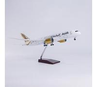 HZCVSG Gulf Air 787 1/130 Scale Resin Model Airplane Toy Collectable Gift