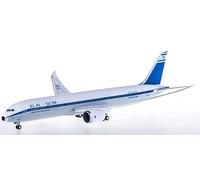 HZCVSG Hogan El Al for Boeing 4X-EDF Retro painting 1:200 Aircraft Model May require simply assemble