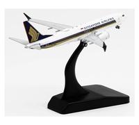 HZCVSG Irplane Toy Plane EW438M005 1:400 Singapore Airlines B737-8MAX Diecast Aircraft Jet Model 9V-MBA