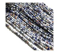 HZCVSG Meditation Natural Stone Faceted Round Crystals Small Loose Spacer Beads for Jewelry Making Necklace Bracelet Accessories 2 3mm Healing Gift Chakra Reiki Balancing