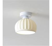 HZCVSG Mid-Century Ceiling Lights, Semi-Recessed Ceramic Ceiling Lamps, Dome Ceiling Fixtures,for Various Rooms