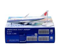 HZCVSG Models 35cm Exquisite Finished Aircraft Model 1/200 Air China B747-400F B-2475 Replica Miniature Airplane Model(Regular)